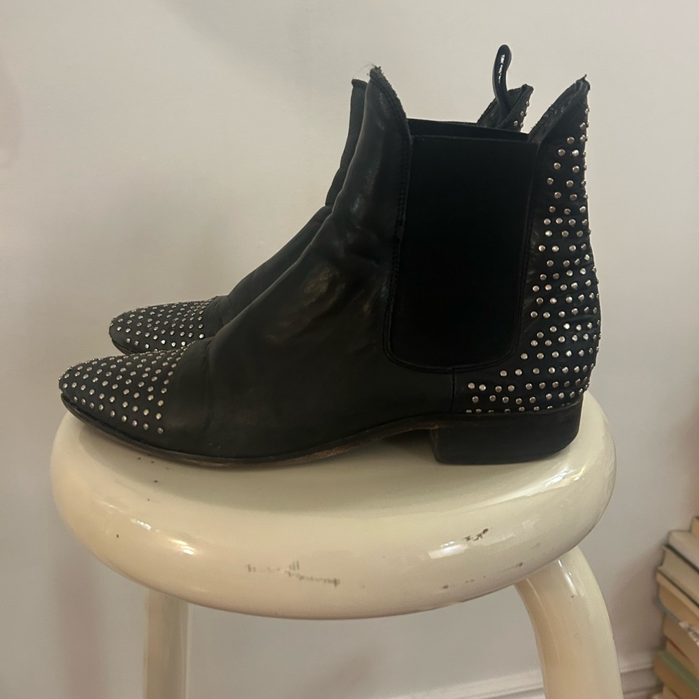 Leather Booties - Picture 2 of 8